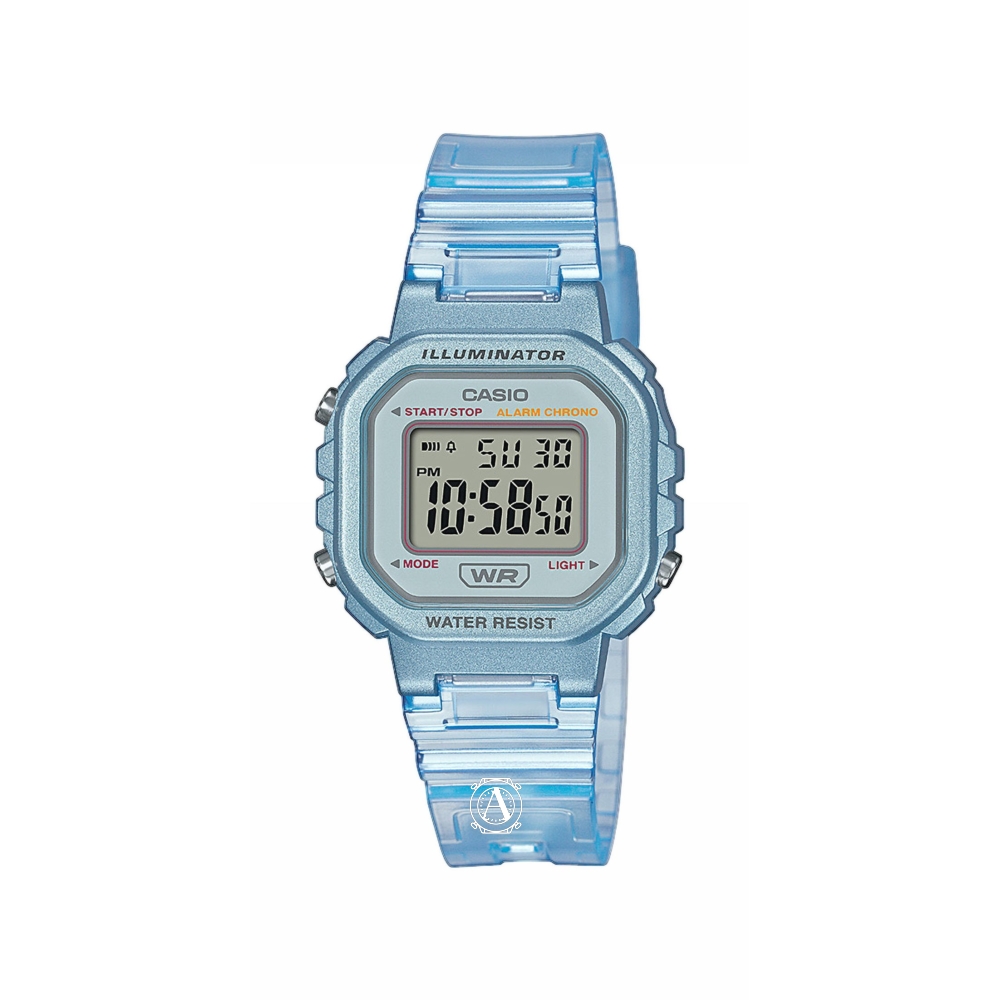Casio sportos digitális női óra kék LA-20WHS-2AEF