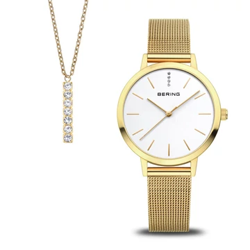 Bering Classic női óra szett 13434-334-GWP