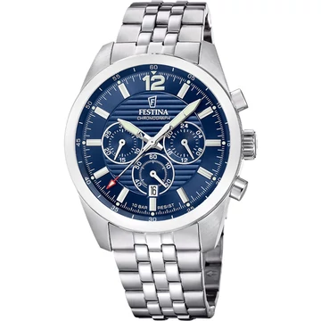 Festina Timeless Chronograph férfi óra F20742/1