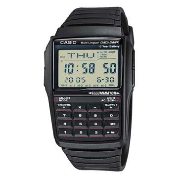 Casio Retro Data Bank Calculator férfi óra DBC-32-1AES