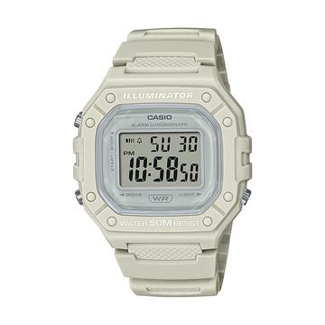 Casio digitális karóra törtfehér W-218HC-8AVEF