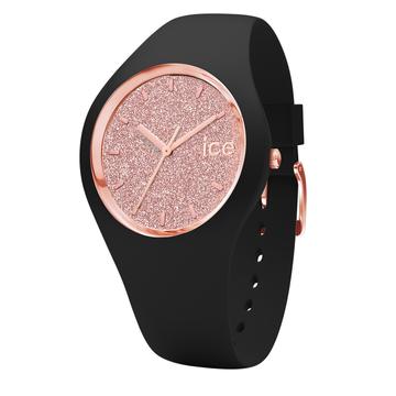 Ice Watch Ice Glitter Black Rose Gold Small női óra 001346