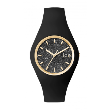 Ice Watch 001356 ICE Glitter Black Gold Medium unisex óra